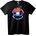 NOONEBRAND Тениска Плажен Залез Лятно Пътешествие - 7XL, Black