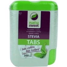 Natusweet Stevia tablety v zásobníku 300 tbl. 18 g