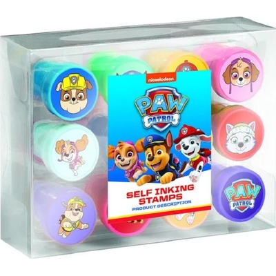 Totum Игрален комплект Totum - Печати Paw Patrol, 12 броя (T720909)
