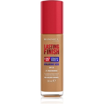 Image 1 of Rimmel Lasting Finish 35H Hydration Boost хидратиращ фон дьо тен SPF 20 цвят 403 Golden Caramel 30ml