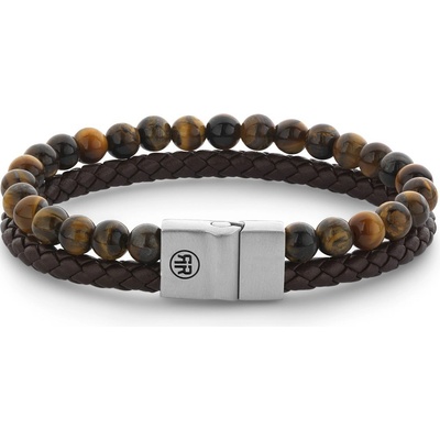Rebel & Rose RR-M0058-S-L náramek Full Metal Combo 12mm Tiger Lily