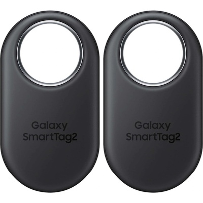Samsung Galaxy SmartTag2 Bluetooth Tracker, Compass View, Nearby Search, Up to 500 Days Lifetime, Waterproof, Black (Pack of 2) - EI-T5600BBEGEU (B0DZN78LLL)