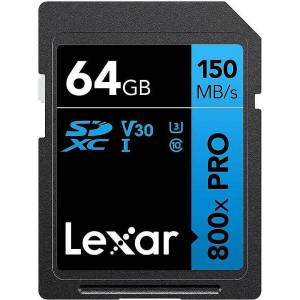 Lexar Professional 800x PRO SDXC 64GB (LSD0800P064G-BNNNG)