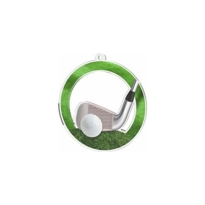 Poháry Bauer Akrylátová medaile MDA0020M63 Golf