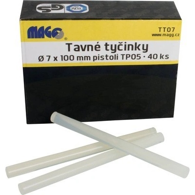 Tavné tyčinky 7 x 100 mm 40ks - MAGG TT07