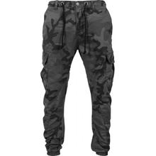 Urban Classics Camo Cargo Jogging Pants grey camo