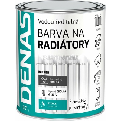 Denas Barva na radiátory 0,3 kg bílá