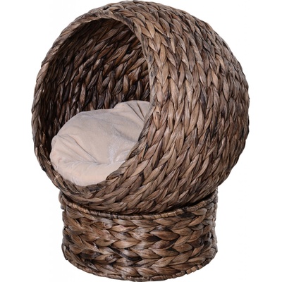 Pawhut Pelíšek ratanový Ball 50 x 42 x 60 cm