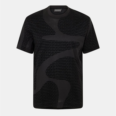 Emporio armani Тениска EMPORIO ARMANI Men's Regular Fit T-Shirt - Black FC242