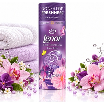 Lenor In Wash Scent vonné perličky Exotic Bloom 176 g