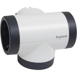 Legrand АДАПТЕР 3 ГНЕЗДА 694523 t-ОБРАЗЕН ВЪРТЯЩ БЯЛ legrand (694521)