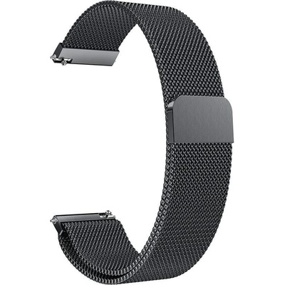 Eternico Elegance Milanese na Universal Quick Release 22 mm black AET-QR22MNS-bl