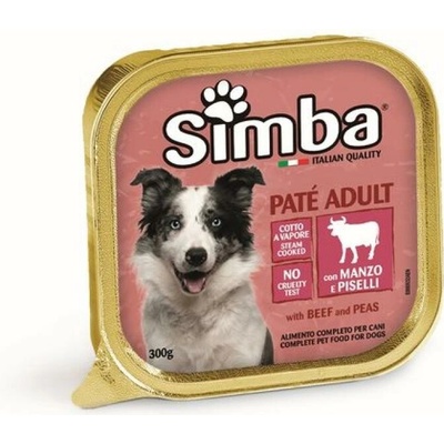 Monge Simba Dog Paté Beef and peas 300 g