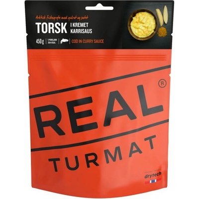 Real Turmat Cod in curry sauce treska na kari 500 g