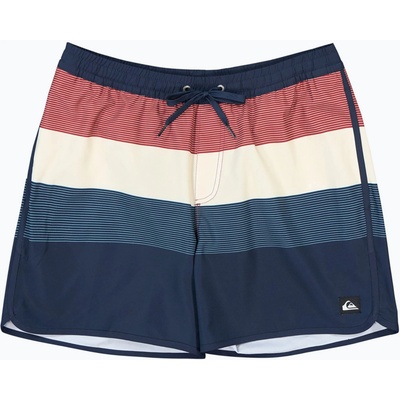 Quiksilver Мъжки бански шорти Quiksilver Stretch Scallop Volley 16 dark navy tijuana