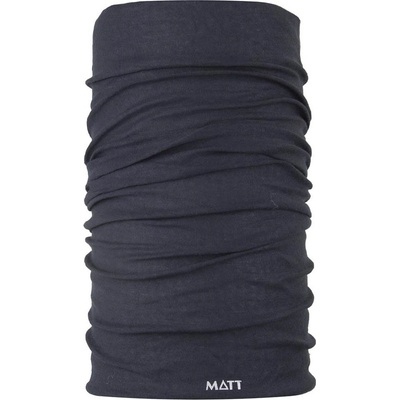 Matt wool scarf anthracite