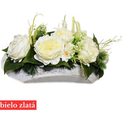 Náhrobná ikebana , mix farieb