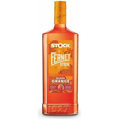 Fernet Stock Blood Orange 27% 1 l (čistá fľaša)