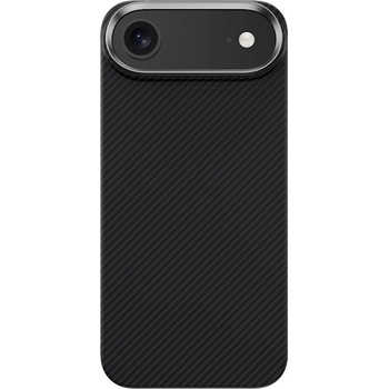 Benks Кевларен кейс с MagSafe за iPhone 17 Air - Benks Armor Air Kevlar Metal Frame Case 600D (черен) (0068)