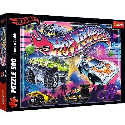 TREFL Hot Wheels 80. roky 500 dielov