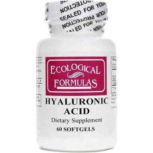Ecological Formulas Hyaluronic Acid, 60 софтгел капсули, Ecological Formulas (68087 EF)