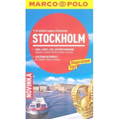 Stockholm cestovní průvodce s mapou MD