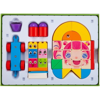 ICOM Magnetické bloky Alilo – Stack & Smile