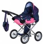 Bayer Trolley for City Star doll navy blue 13654AA
