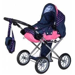 Bayer Trolley for City Star doll navy blue 13654AA