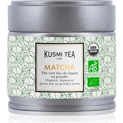 Kusmi Tea Matcha kovová dóza 30 g