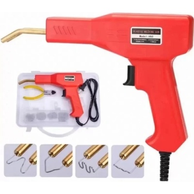 Поялник за лепене на пластмаса, в комплект със 200 бр скоби