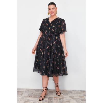 TrendyolWoven Dress černá