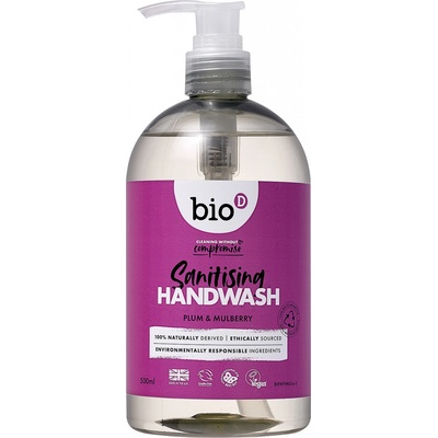 Bio-D antibakteriální mýdlo Plum 500 ml