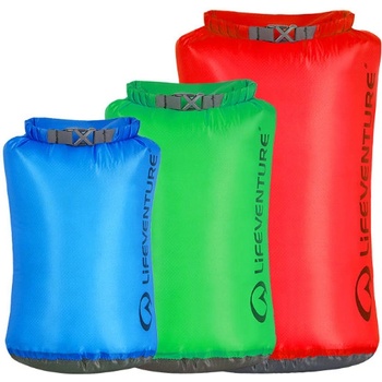 Lifeventure Ultralight Dry bag Multipack 5,10,25 l