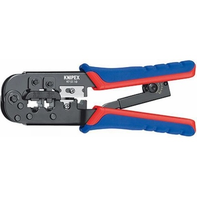 Knipex Kleště lisovací pro konektory Western 97-51-10-SB - KN97-51-10-SB