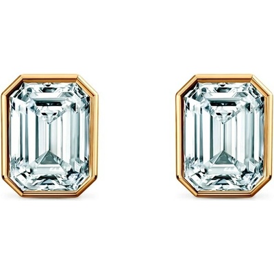 SAVICKI Náušnice Pure: žlté zlato, diamanty PURE-K-EM-009-DIA-Z