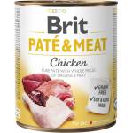 Brit Pate & Meat Chicken - Консерва с 48% пилешко и 22% телешко мес, о 800 гр