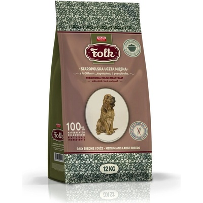 Folk Medium and large breeds Traditional polish meat feast with rabbit lamb and quail 12 kg