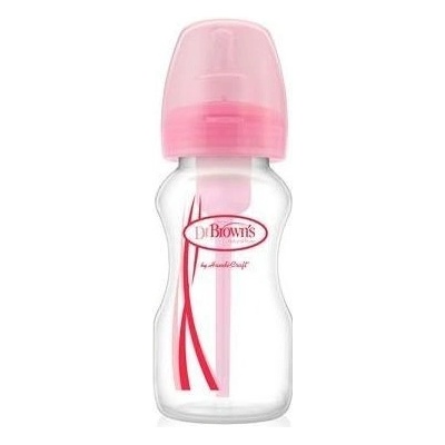 Dr. Brown´s láhev Options Wide-Neck farebná ružová 270ml