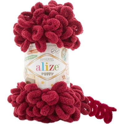 Alize Puffy 100g Farba: višňová 107
