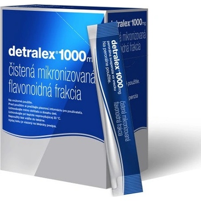 Detralex 1000 mg perorálna suspenzia vo vrecku sus.poc. 30 x 1000 mg