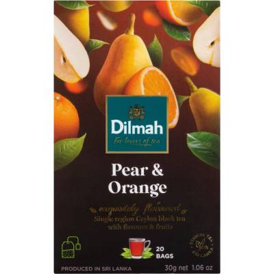 Dilmah Hruška pomaranč čierny čaj 20 x 1,5 g
