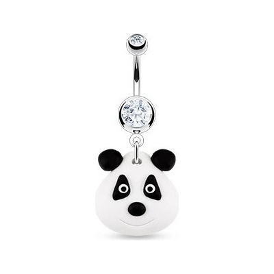 Šperky eshop piercing do pupíku fiMO panda Y11.5