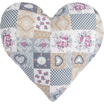 Bellatex Srdce Dita asi srdce patchwork 42x40