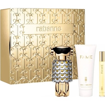 Paco Rabanne Fame Комплект (EDP 80ml + BL 100ml + EDP 10ml) за Жени