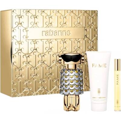 Paco Rabanne Fame Комплект (EDP 80ml + BL 100ml + EDP 10ml) за Жени