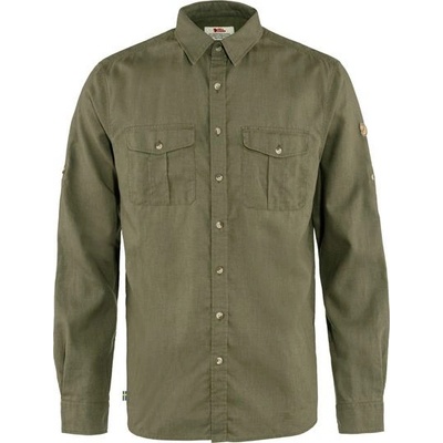 Fjallraven Övik Travel shirt LS green