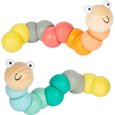 Small Foot húsenica pastel zelená