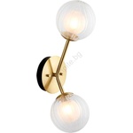 Endon Lighting 96691 - Стенно осветително тяло NORTHWEST 2xG9/3W/230V златисто (EN0464)