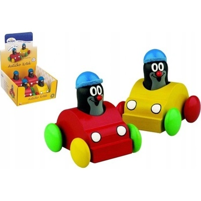 Detoa Krteček a chytrý automobil 13384, dřevěný